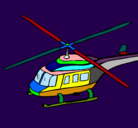 Dibujo Helicóptero  pintado por davidemmanuel