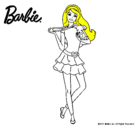 Dibujo Barbie y su mascota pintado por maries