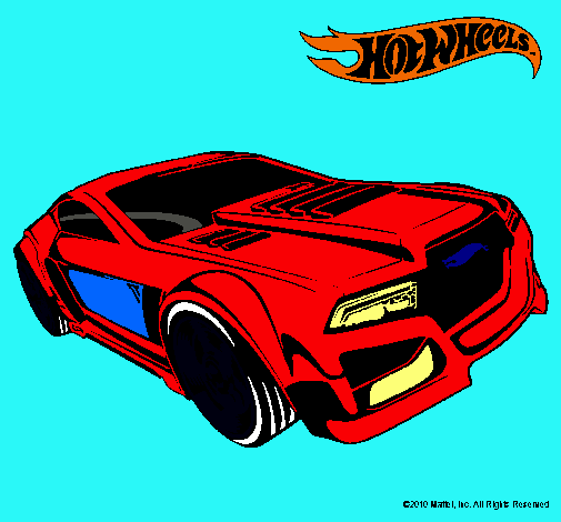 Dibujo Hot Wheels 5 pintado por chrisdeli