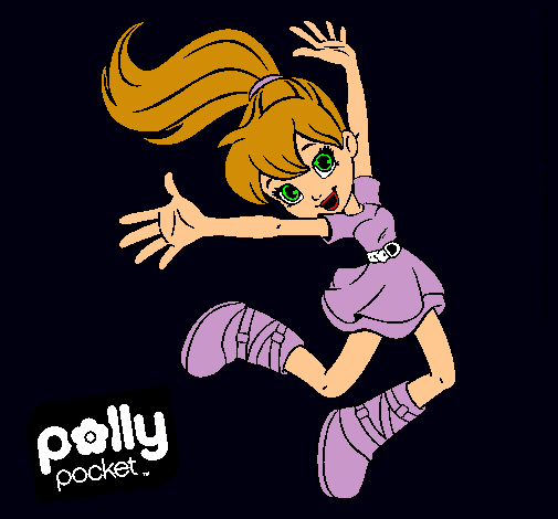 Dibujo Polly Pocket 10 pintado por mariajos