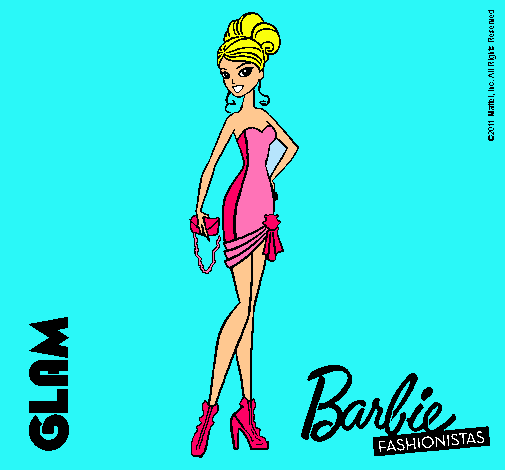 Dibujo Barbie Fashionista 5 pintado por  NATIWAPPA