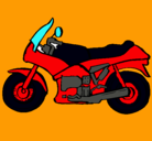 Dibujo Motocicleta pintado por Alex9