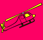 Dibujo Helicóptero de juguete pintado por Gonza
