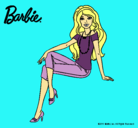 Dibujo Barbie moderna pintado por barbieslin