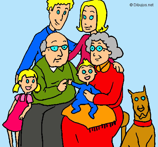 Dibujo Familia pintado por ariadnaa