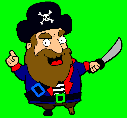 Dibujo Pirata pintado por Alex9