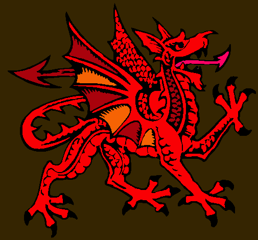 Dibujo Dragón agresivo pintado por isavel1