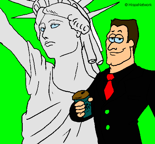 Dibujo Estados Unidos de América pintado por Gemix