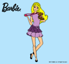 Dibujo Barbie y su mascota pintado por Sarandoga