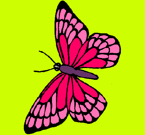 Dibujo Mariposa pintado por asme