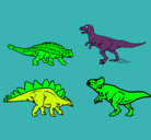 Dibujo Dinosaurios de tierra pintado por defelipeealv