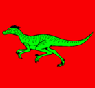 Dibujo Velociraptor pintado por aransa