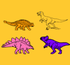 Dibujo Dinosaurios de tierra pintado por mvbcbfhb
