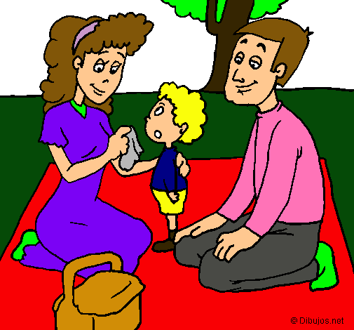 Dibujo De picnic pintado por dracula