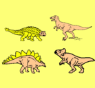 Dibujo Dinosaurios de tierra pintado por marcospapu