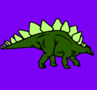 Dibujo Stegosaurus pintado por Natytax125