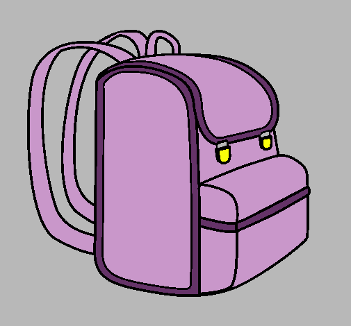 Dibujo Mochila pintado por kiiara