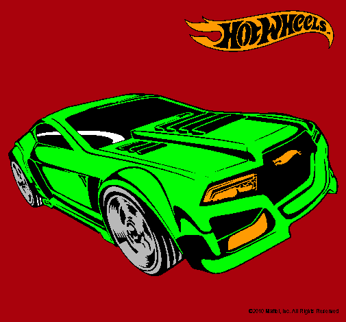 Dibujo Hot Wheels 5 pintado por jumar