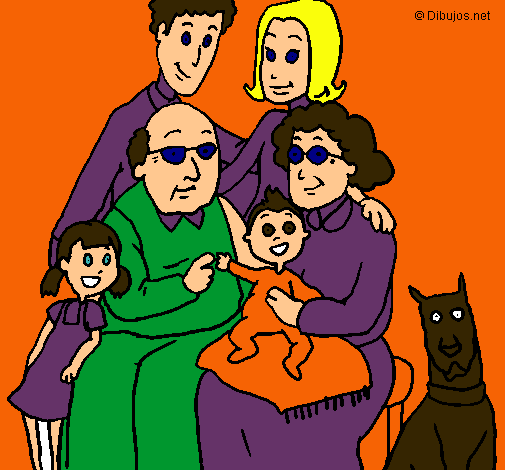 Dibujo Familia pintado por elizabth