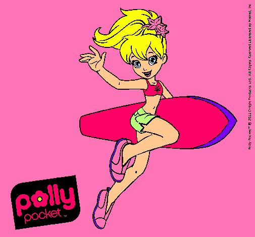 Dibujo Polly Pocket 3 pintado por Baniia