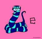 Dibujo Serpiente pintado por gtmb