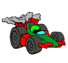 Dibujo Coche de Fórmula 1 pintado por Diego777
