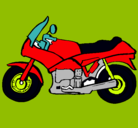 Dibujo Motocicleta pintado por suzeth