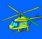 Dibujo Helicóptero  pintado por alex17