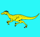 Dibujo Velociraptor pintado por CARKLOS