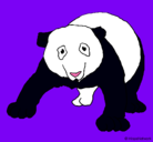 Dibujo Oso panda pintado por Natytax125