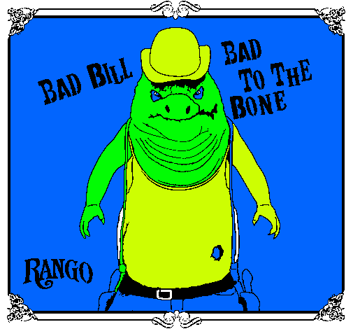 Dibujo Bad Bill pintado por Sanhoca