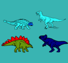 Dibujo Dinosaurios de tierra pintado por carlosco