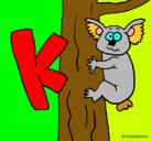 Dibujo Koala pintado por susanita
