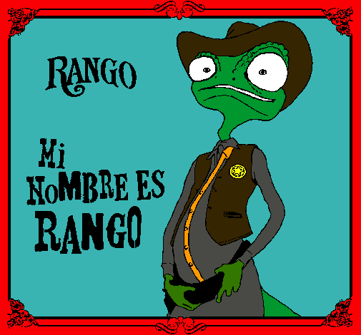 Dibujo Rango pintado por ainoparri