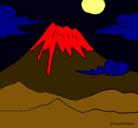Dibujo Monte Fuji pintado por 235634854584