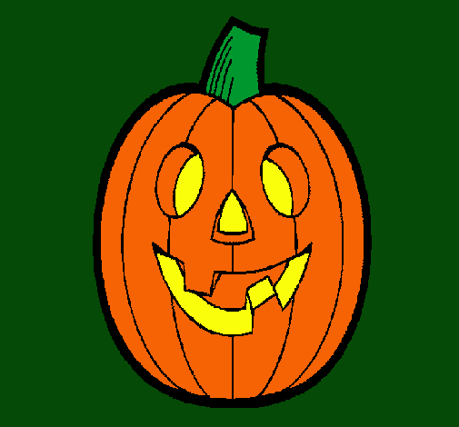 Dibujo Calabaza pintado por laloki