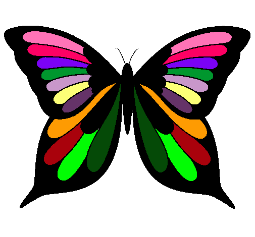 Dibujo Mariposa pintado por daneth