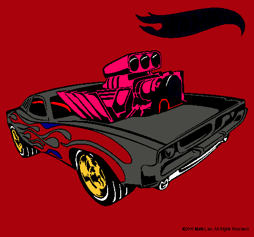 Dibujo Hot Wheels 11 pintado por estrelado