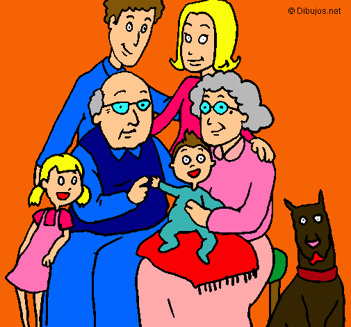 Dibujo Familia pintado por Negogar