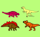 Dibujo Dinosaurios de tierra pintado por sdseqs