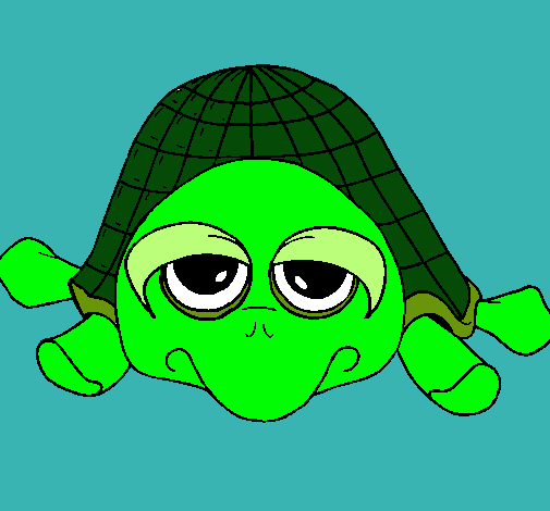 Dibujo Tortuga pintado por Toad