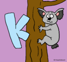 Dibujo Koala pintado por Milieta