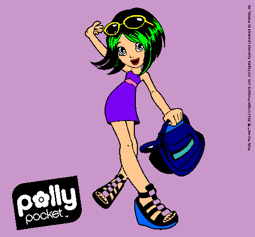 Dibujo Polly Pocket 12 pintado por abiga