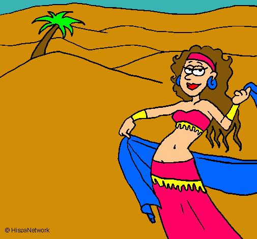 Dibujo Sahara pintado por Negogar