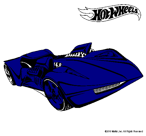 Dibujo Hot Wheels 4 pintado por aleruiz