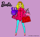 Dibujo Barbie de compras pintado por Yoovi