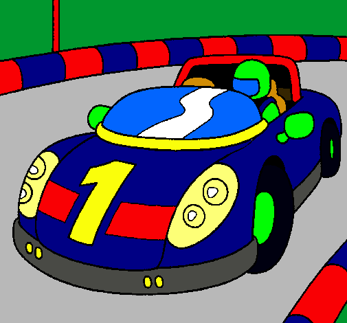 Dibujo Coche de carreras pintado por mlj2401