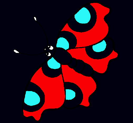 Dibujo Mariposa pintado por Nayi