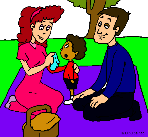 Dibujo De picnic pintado por msjh