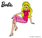 Dibujo Barbie moderna pintado por martyna